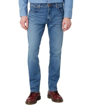 Męskie spodnie jeansowe proste Wrangler GREENSBORO W36 L32