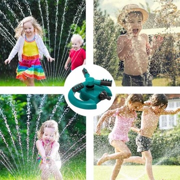 ТРЕХРУЧНОЙ ВРАЩАЮЩИЙСЯ САДОВЫЙ ДОЖДЕВАТЕЛЬ ДЛЯ САДОВОГО ПОЛИВНОГО ШЛАНГА