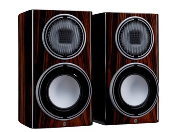 Monitor Audio Platinum 100 3G Kolumny Podstawkowe Para Piano Ebony Mahoń