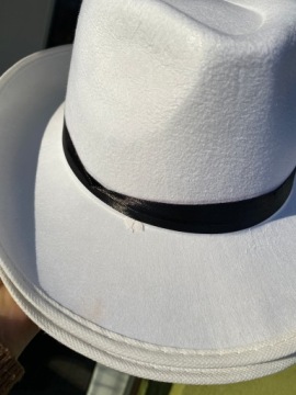 GANGSTER Шапка Белая GANGSTER Fedora - Распродажа 50%
