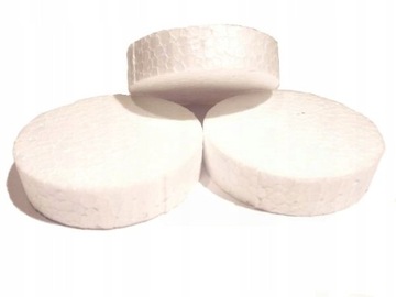 ZAŚLEPKI STYROPIANU ZATYCZKI BIAŁE 67MM PL x500