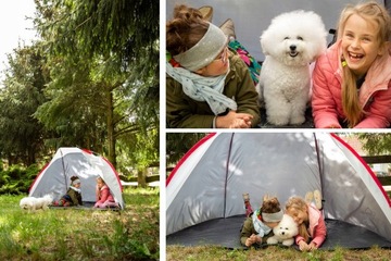 NAMIOT PLAŻOWY PARAWAN SZARY BEACH TENT