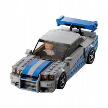 LEGO SPEED 9+ АВТОМОБИЛЬ NISSAN SKYLINE GT-R R34 76917