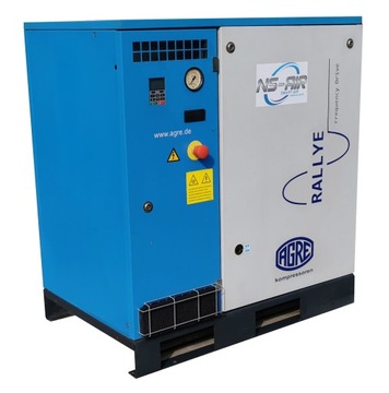 Kompresor śrubowy Agre 11kw 1500L/min FALOWNIK