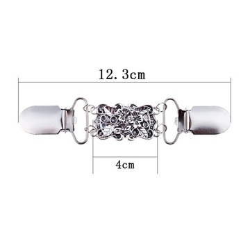 Набор из 4 зажимов для шали, зажимы для кардигана со стразами в стиле ретро