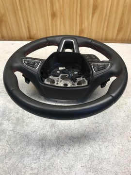РУЛЕВОЕ КОЛЕСО С ПОДОГРЕВОМ, КОЖАНЫЕ ЛЕЗВИЯ KUGA MK2 ST