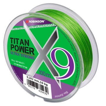 Robinson Plecionka Titan Power X9 0,25mm 130m