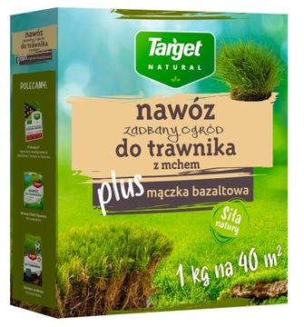 TARGET NAWÓZ Z MĄCZKĄ DO TRAWNIKA Z MCHEM 1KG