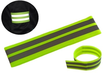 OPASKA ODBLASKOWA JASKRAWA NA RZEP RĘKĘ RAMIĘ