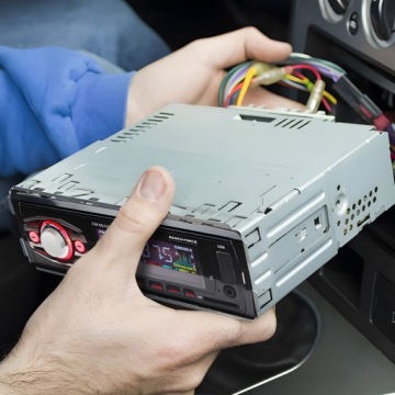 Автомобильный радиоприемник Bluetooth 1-DIN USB AUX MP3-плеер с пультом дистанционного управления