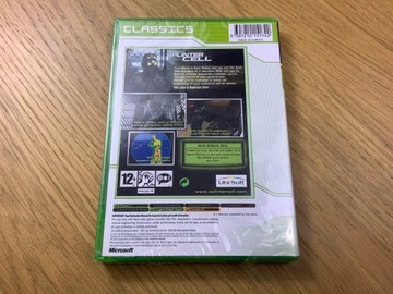 SPLINTER CELL 1 новая игра для XBOX CLASSIC