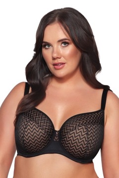 Biustonosz Ava Novato 2102 semi soft 85C Czarny