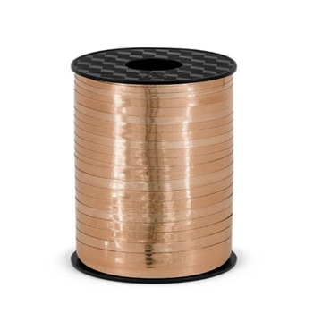 wstążka do wiązania ROSE GOLD balonów z helem 250m