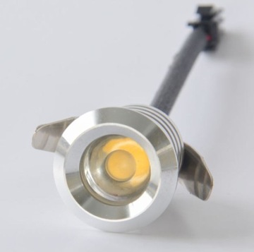 МИНИ-СВЕТОДИОДНАЯ ЛАМПА ТОЧЕЧНАЯ 1ВТ 230В СТИЛЬНАЯ ЛАМПА