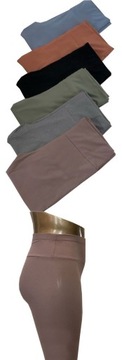 LEGGINSY PRĄŻKOWANE SPODNIE PRĄŻEK GETRY 4XL/5XL
