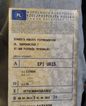 Citroen C3 II 2014 Citroen C3 2014r, 1.4 HDI. Lekko przetarty prawy bok. Jezdzi. 1.4 Diesel, zdjęcie 22