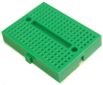 Miniaturowa płytka stykowa SYB-170 zielona