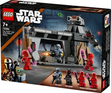 LEGO Star Wars 75386 Pojedynek Paza Vizsli i Moffa Gideona