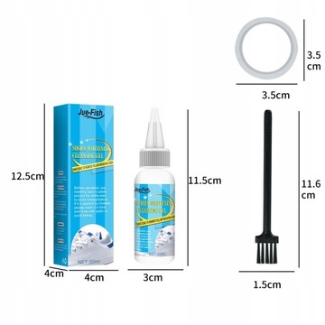 1 комплект белого средства для чистки обуви в стиле 30G