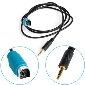 ALPINE KCE-236B AUX KABEL AUDIO MP3 JACK MINI