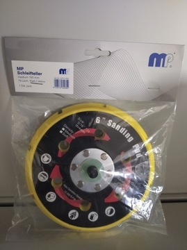 TALERZ SZLIFIERSKI 150mm NA RZEP 6 OTWORÓW MP