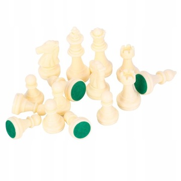 НАБОР ШАХМАТНЫХ ПЕШЕК И ФИГУР. 32 шт.