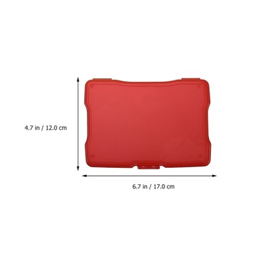 PUDEŁ PRZECHOWYWANIE PLASTIKOWE POCZTÓWEK I BIŻUTERII 8SZT