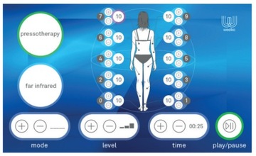 Косметический аппарат Прессотерапия + Термотерапия