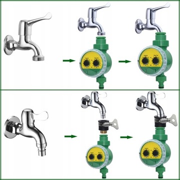ПРОГРАММАТОР ДВУХДИСКОВОГО КОНТРОЛЛЕРА ОРОШЕНИЯ ДЛЯ ДВОРОВ ЗЕЛЕНЫЙ