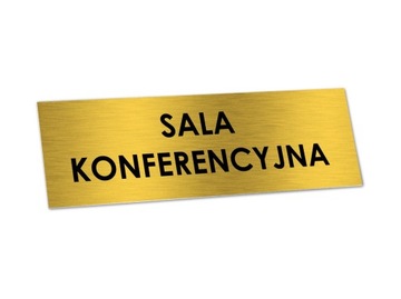 Табличка для КОНФЕРЕНЦ-ЗАЛА 15x5см ALUM