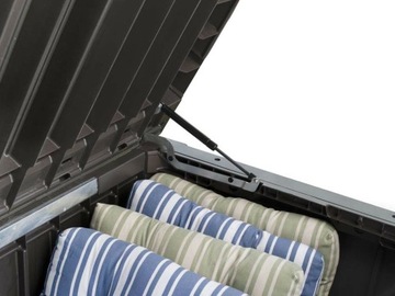 Keter ROCKWOOD BOX 570л Коричневый террасный ящик