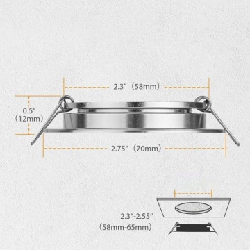 4шт светодиодный 12В потолочный водонепроницаемый точечный мебельный светильник для лодки кемпера