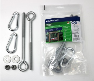 Крючок для качелей 10х180мм RAWLPLUG