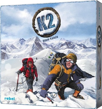 K2 GRA PLANSZOWA STRATEGIA HIMALAJE GÓRY WSPINACZKA
