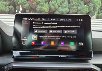 Cupra Formentor Crossover 1.5 TSI 150KM 2023 Cupra Formentor 1.5TSI 150KM DSG ACC FullLink Ambient Climatronic Kessy As, zdjęcie 21