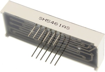 Дисплей 4-значный 7-сегментный Красный катод