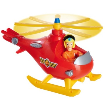 SIMBA STRAŻAK SAM HELIKOPTER WALLABY MINI FIGURKA