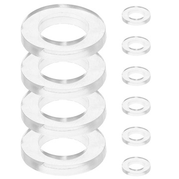 10 ШТ. УПЛОТНЕНИЯ ДЛЯ ДУШЕВЫХ ШЛАНГОВ РЕЗИНОВЫЕ УПЛОТНЕНИЯ ДЛЯ ДУШЕВЫХ ШЛАНГОВ AC ДУШЕВОЙ ШЛАНГ