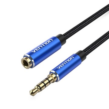 VENTION PRZEDŁUŻACZ KABEL PRZEWÓD AUDIO MINI JACK DO MINIJACK 3,5MM AUX 3M