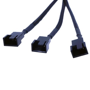 Адаптер вентилятора Molex 27 см на 3-контактный/4-контактный разъем для