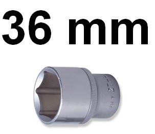 Nasadka 1/2'' 6-kątna 36mm S04H4136 Jonnesway