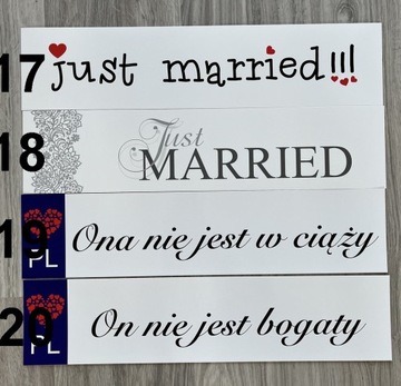 Свадебные декоративные доски, различные свадебные дизайны для машины.