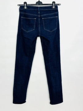 Jeansowe spodnie rurki XS 34 H&M