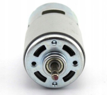 Щеточный двигатель постоянного тока 12–24 В класса 775