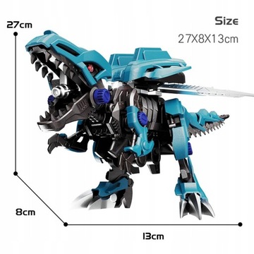 Symulacyjny mechaniczny model dinozaura