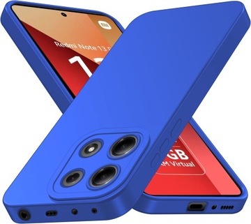 Etui do Xiaomi Redmi Note 13 PRO 4G + SZKŁO I SILICON PRO SOFT MATT CASE