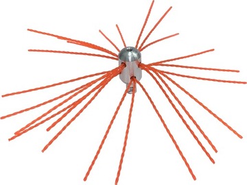 НАБОР HANSA TORNADO 6м МЕХАНИЧЕСКАЯ ЧИСТКА СНИЗА ДЫМОХОДА Ø50 - Ø450мм