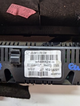 DISPLEJ 9664644280 PEUGEOT 307 FACELIFT 07R EUR