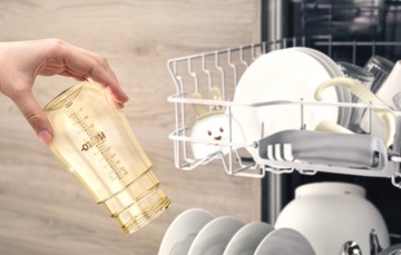 NENO MIO CREAM INNOWACYJNY KUBEK BIDON BUTELKA Z OBCIĄŻONĄ SŁOMKĄ 300ml