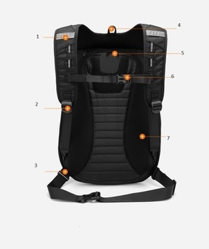 МОТОЦИКЛЬНЫЙ РЮКЗАК 35Л/45Л ДЛЯ НОУТБУКА ШЛЕМА С КРЫШКОЙ